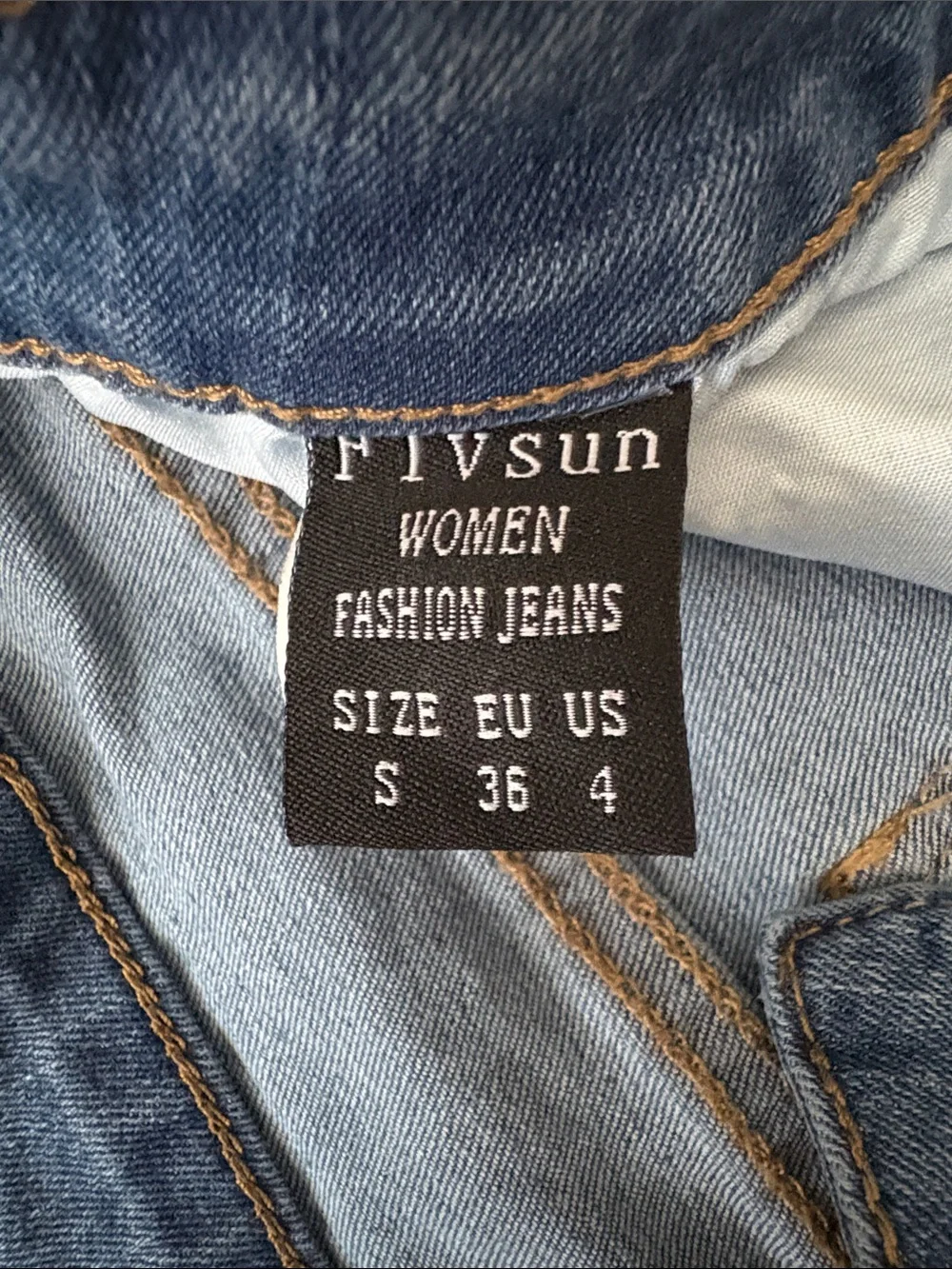 PacSun Women's Mid-Rise Blue Flare Jeans